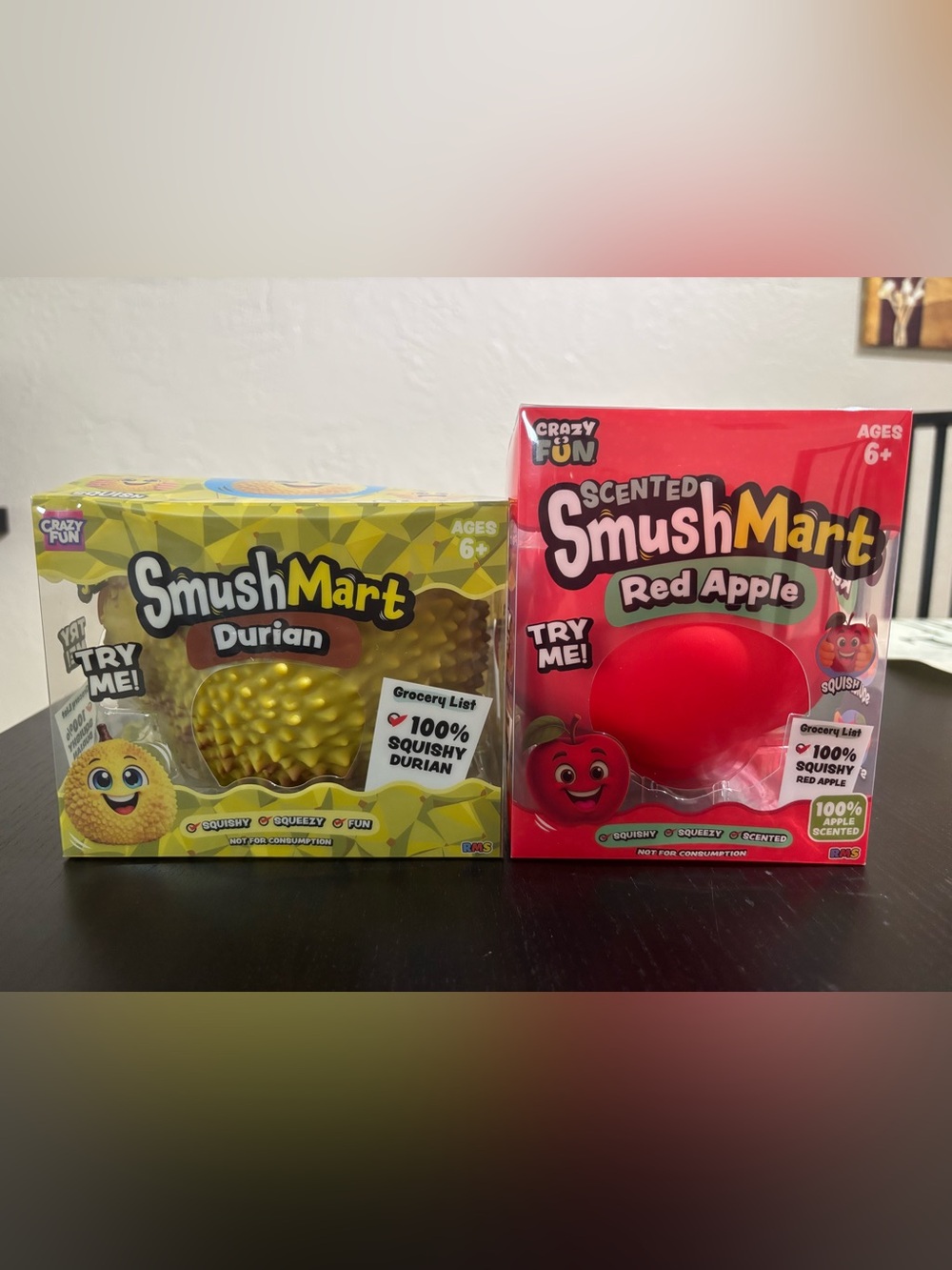 🔥SmushMart Red Apple Scented and SmushMart Durian BUNDLE🔥🔥